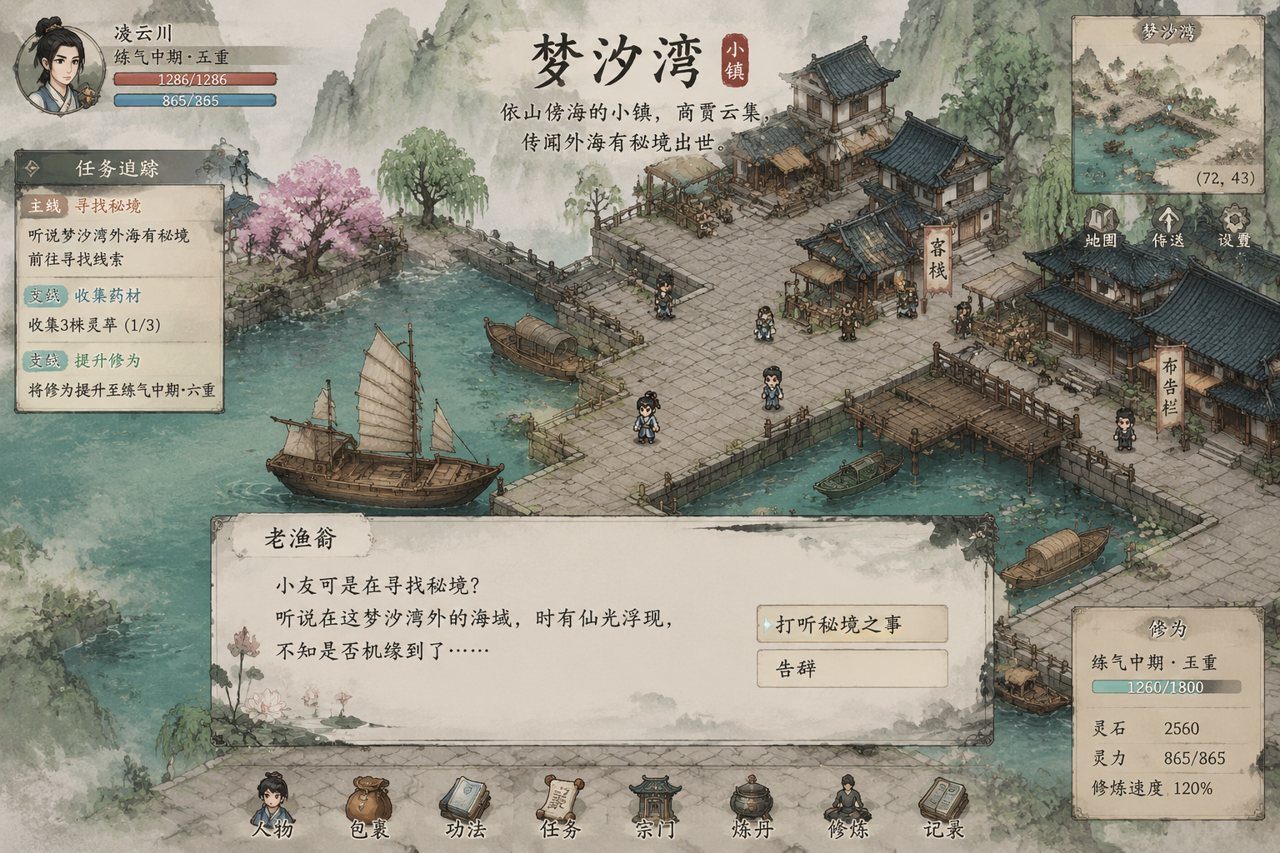 谪仙索欢录 地图探索 专题图 2