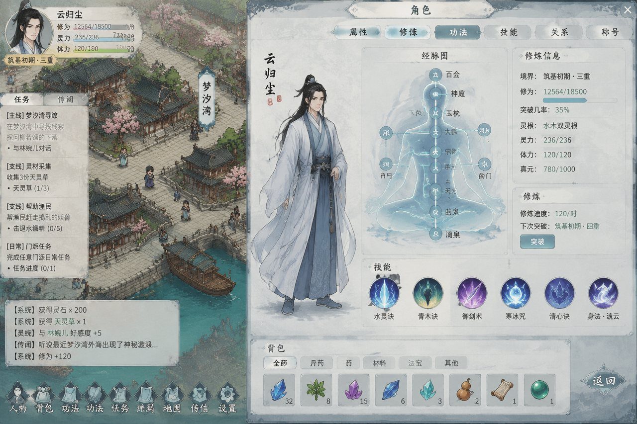 谪仙索欢录 探索场景 页面配图 8