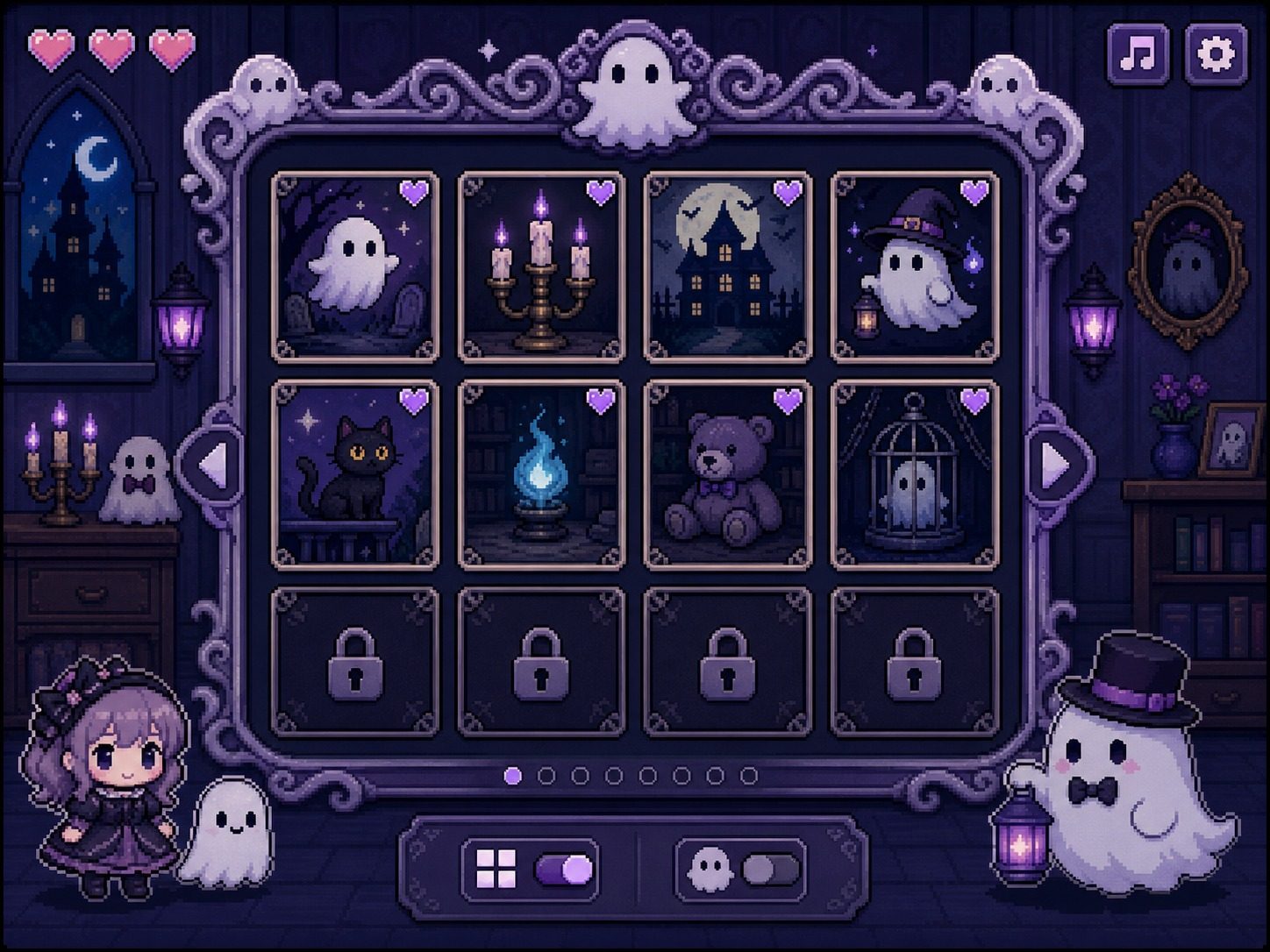 色情猜拳GHOST篇 地图探索 玩法截图 8